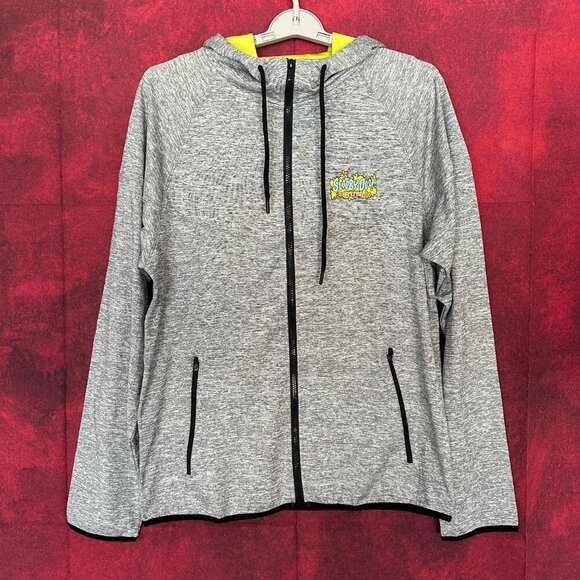 RM RUNNING MEN Other - RM RUNNING MAN SCOOBY DOO RUN JACKET MEN'S SIZE "L" ZIP GREY ATHLETIC WEAR